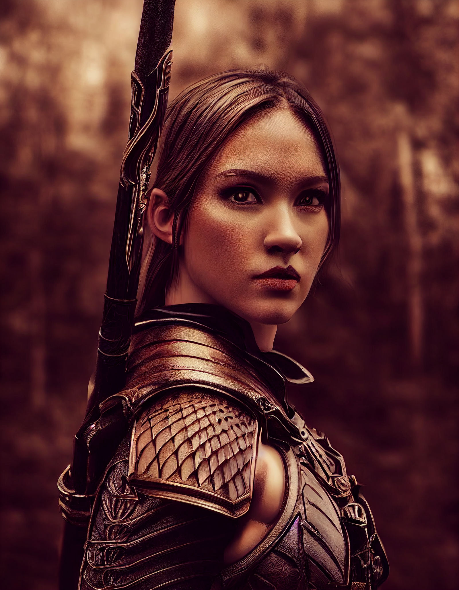 Female Ranger 04 by Zumstein on DeviantArt