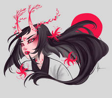 Red sun