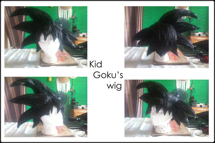 Dragon Ball_Kid Goku_cosplay wig
