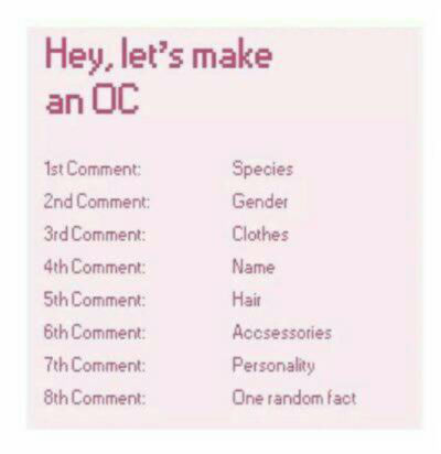 Lets Make An Oc