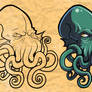 Chthulu Tattoo Flash