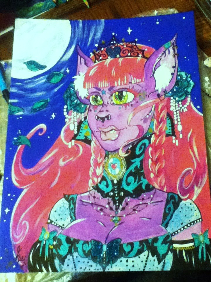 space cat queen