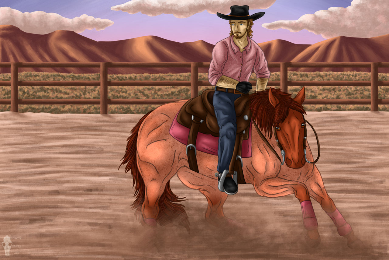 Lee and Tawny Cutting @ AQHR Rodeo