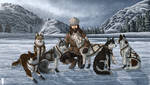 Yukon Quest - Resting on the Trail