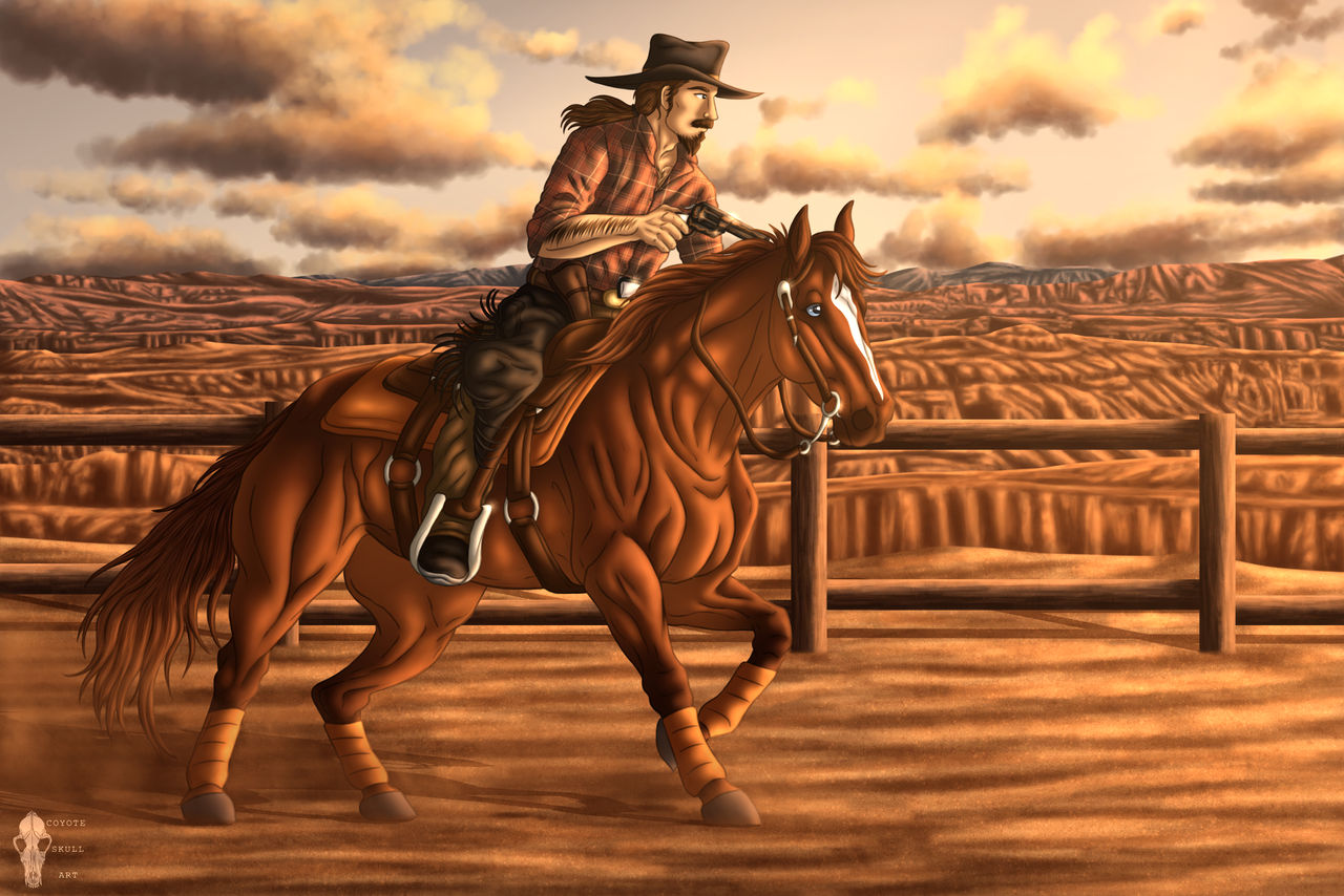 Eli and Ara Mounted Shooting @ AQHR Monthly Show