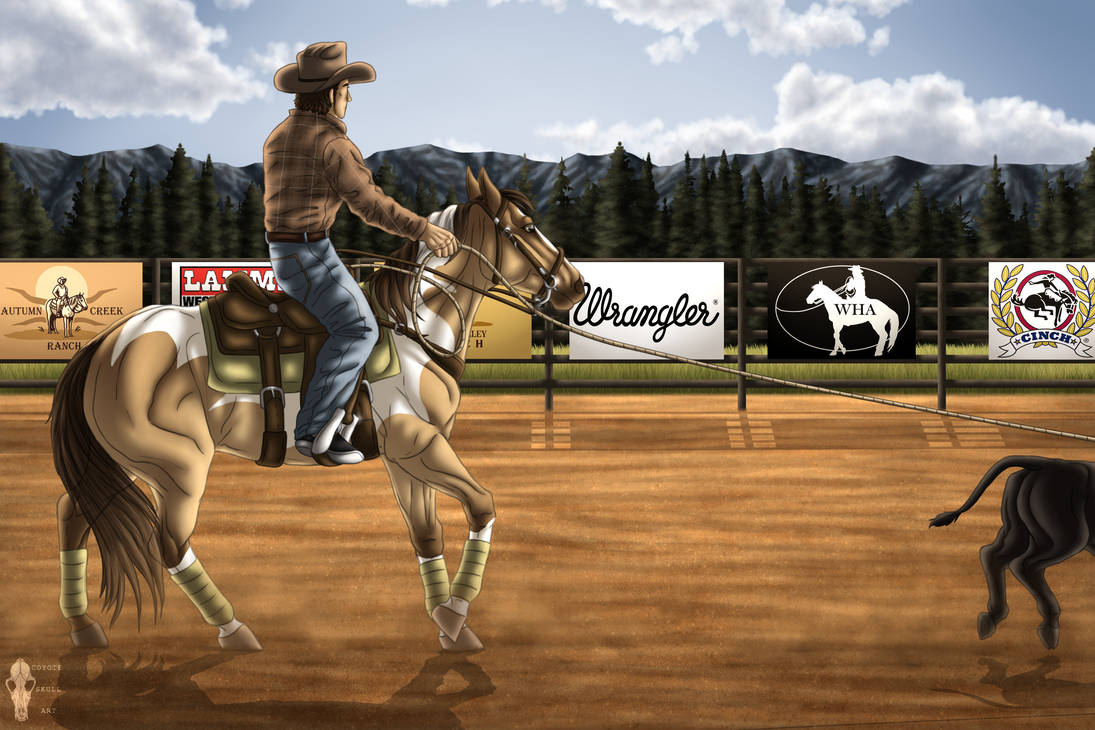 Breakaway Roping Rodeo Desktop Andy and Tillie Breakaway Roping @ WHA Rodeo by SilverWolf3746 on ...