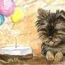 Birthday Party ACEO