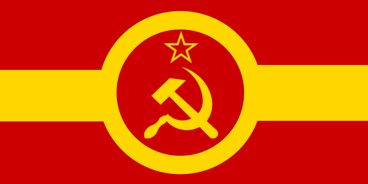 Stallion Grad Flag Flag of The Democratic Republic Of Stalingrad by JanuzBall on DeviantArt