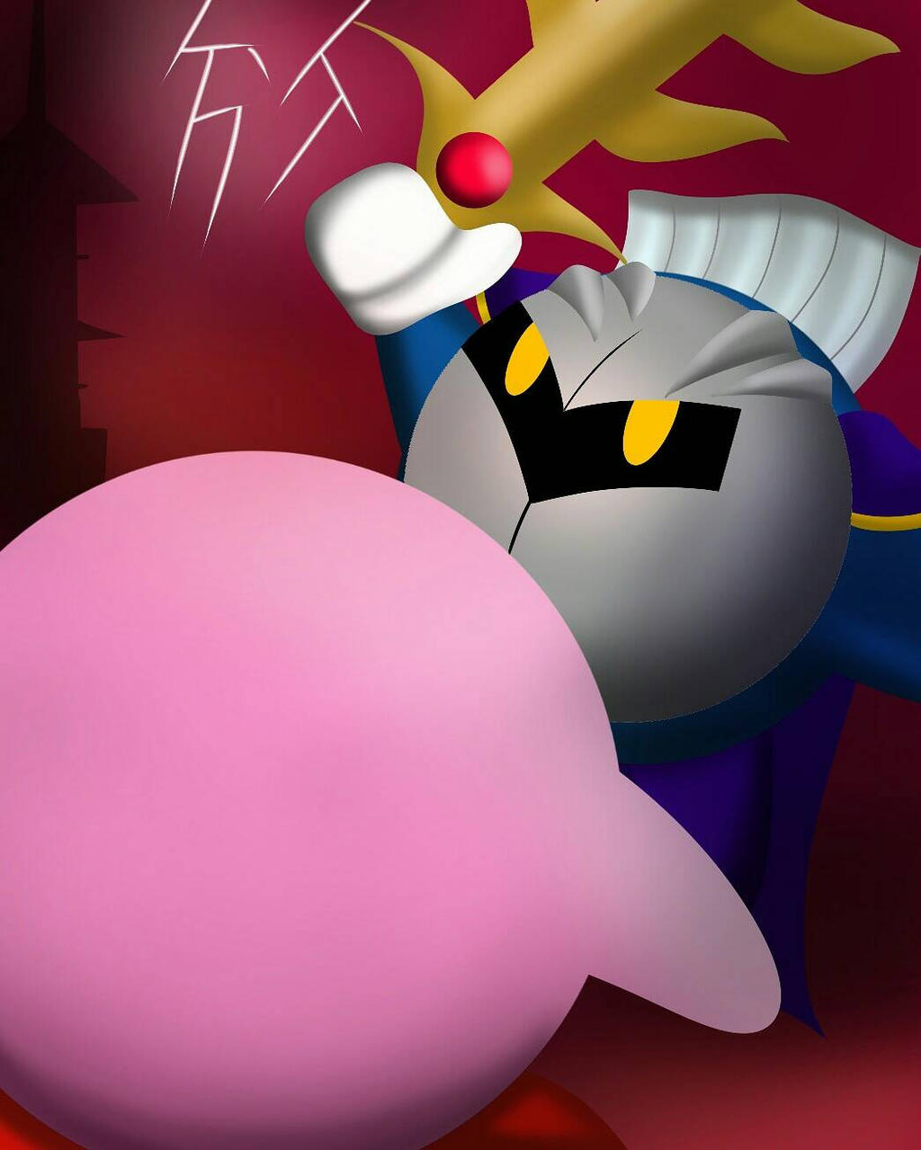 Papi Meta Knight Meta knight by VintergatanArt on DeviantArt
