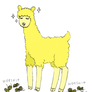 the golden llama . . .