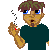 tiny smoker guy