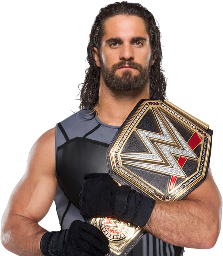 Seth Rollins wwe champ cut by TioRollins07 on DeviantArt