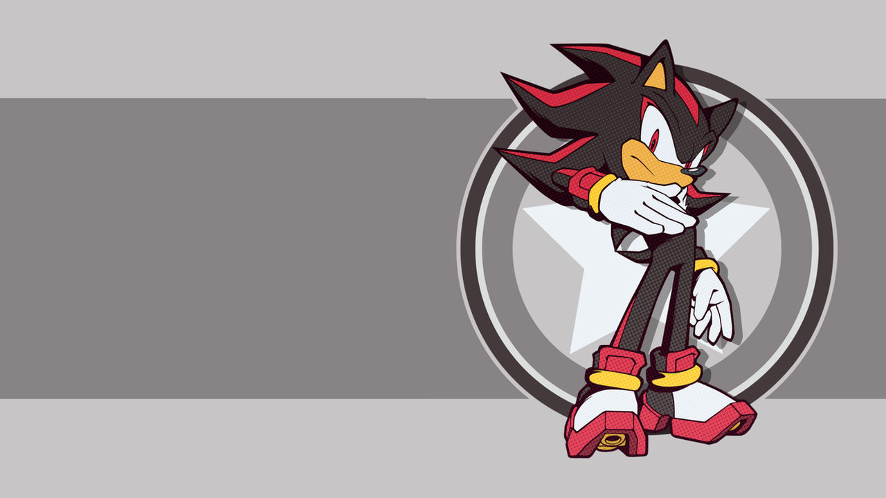 Shadow Halftone Rivals Halftone Shadow Wallpaper - Clean by AidenAtorX on DeviantArt
