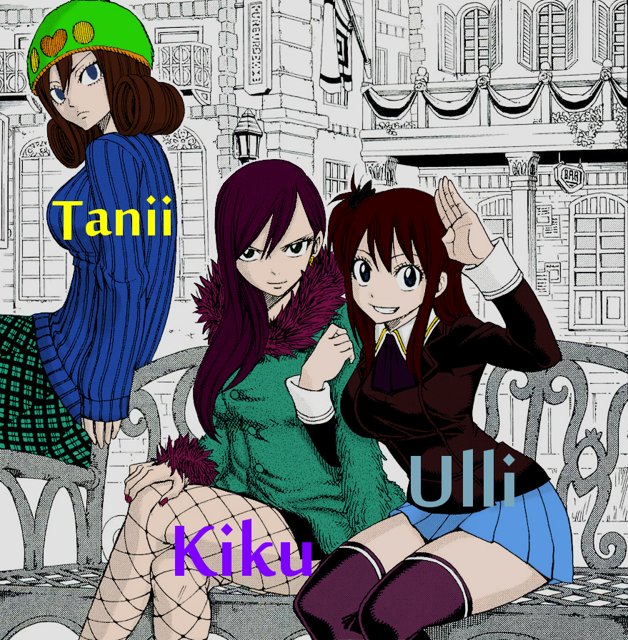 Tanii,Kiku and Ulli r Best Friends