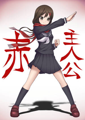 KagePro - Tateyama Ayano, Red is the Color of Hero by KarraKon KagePro - Tateyama Ayano, Red is the Color of Hero by KarraKon