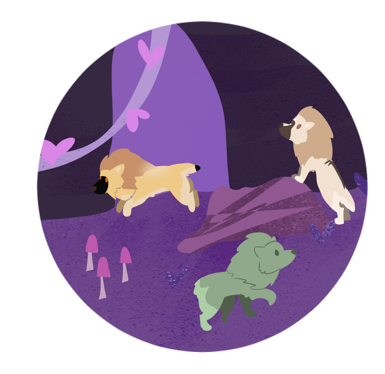 Mushroom Cave 10 by Ellanoire on DeviantArt