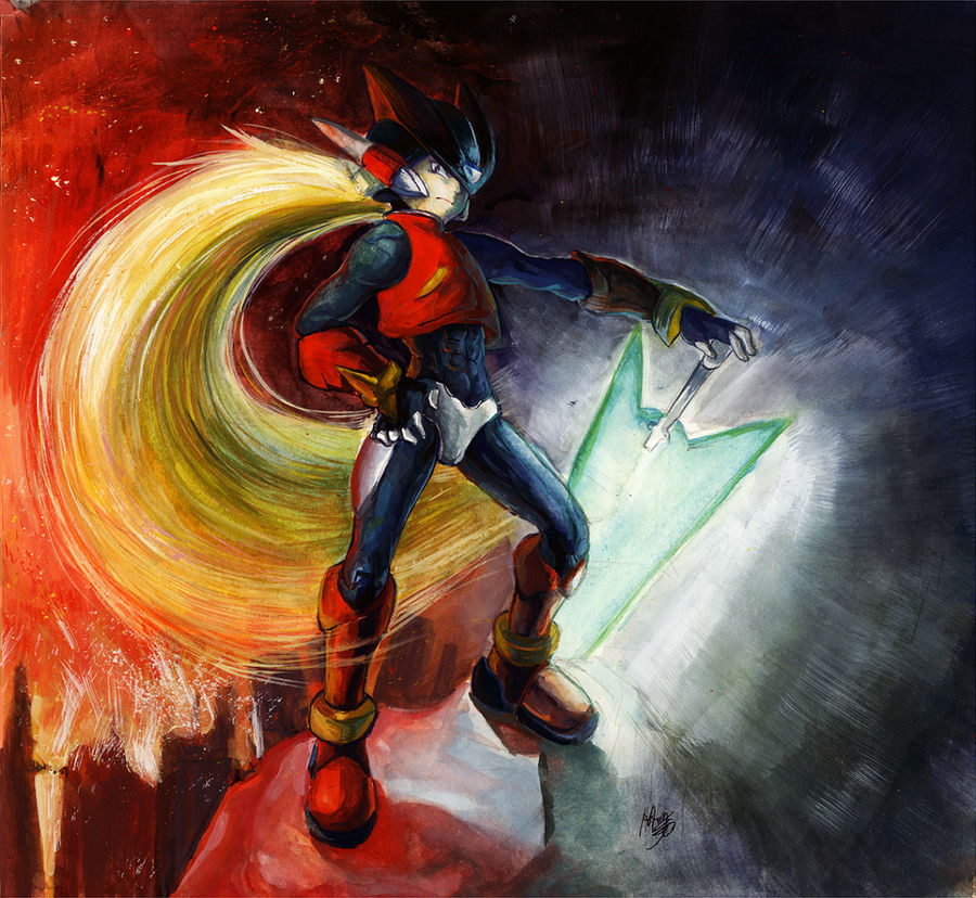 Megaman Zero by ashen0507