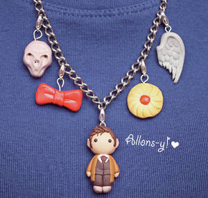 Doctor Who Charm Necklace