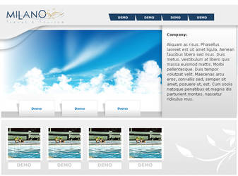 Milano Demo flash website