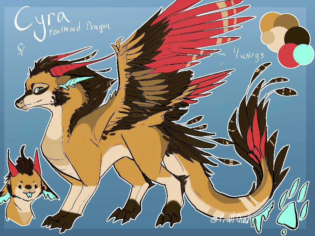 Cyra Updated simple ref by FrailQuail on DeviantArt
