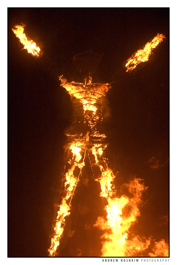 The Man Burns, Burning Man (2007)