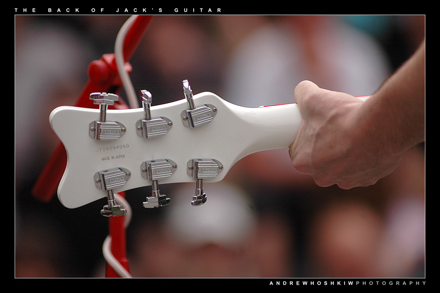 The Back of Jack's Guitar @ Whitehorse