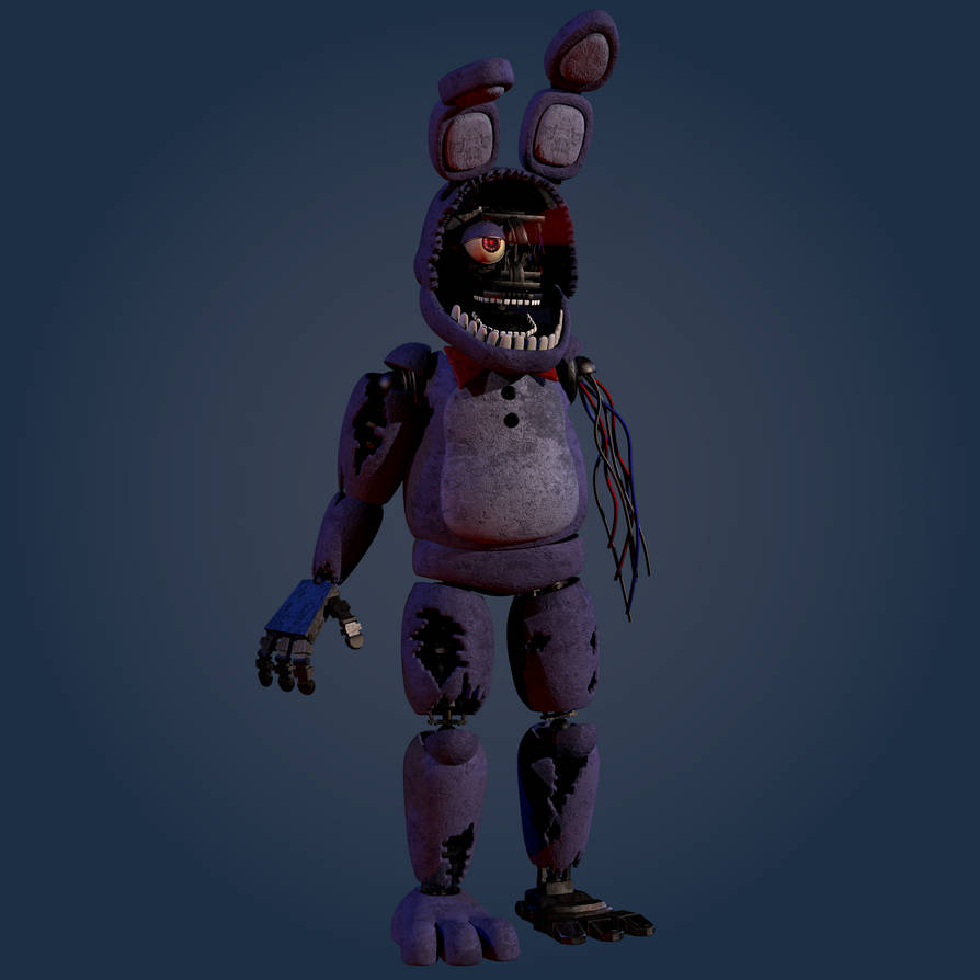 [Stylised UCN] Stylised Withered Bonnie (canon) by AlexExodius on ...