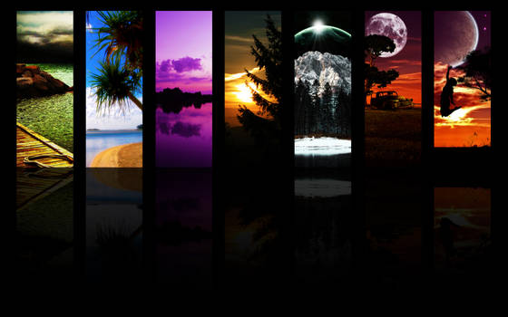 7 landscapes wallpaper