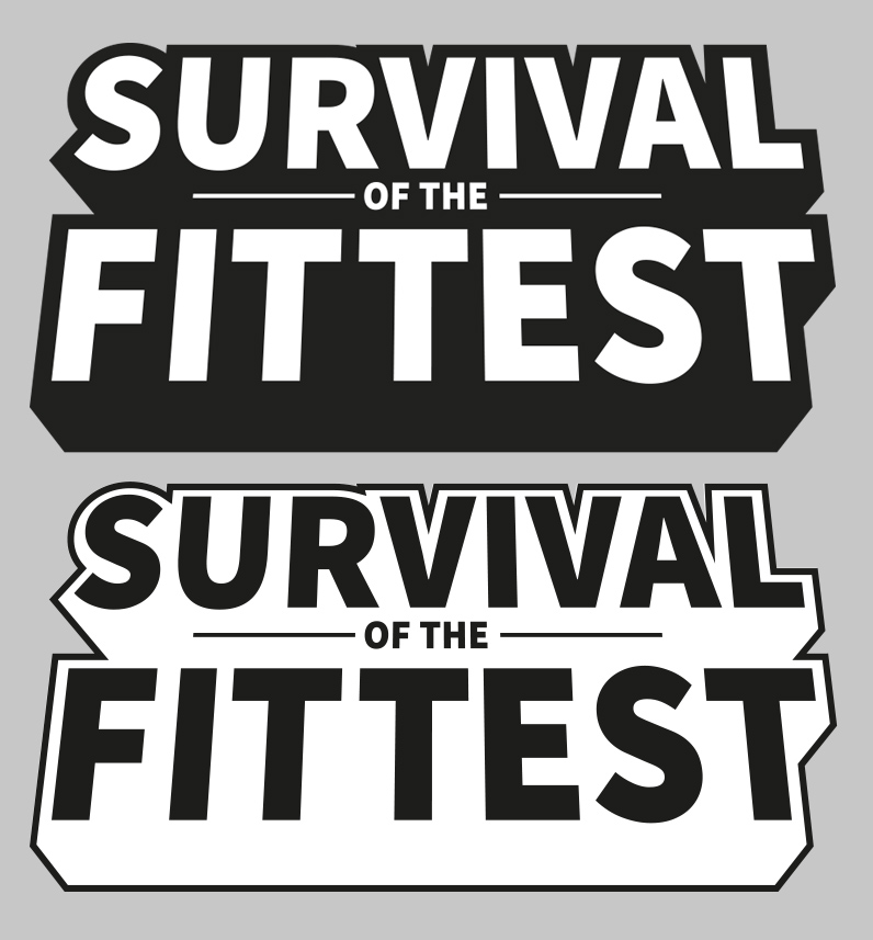 Survival of the Fittest (Working Logo) by sofgame on DeviantArt