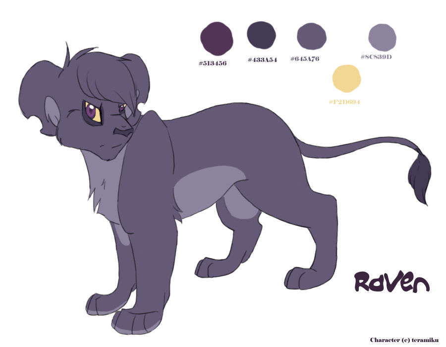 Raven Reference Sheet by teramiku on DeviantArt