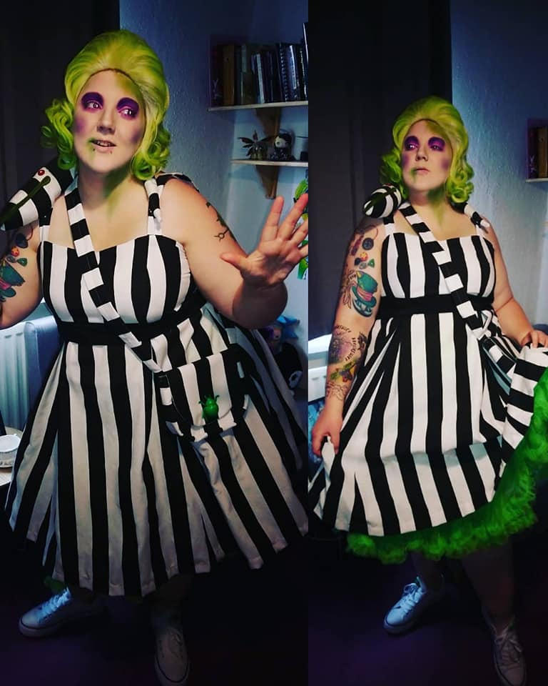 Female Beetlejuice Cosplay