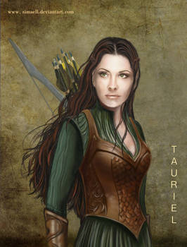 Tauriel, a Silvan Elf