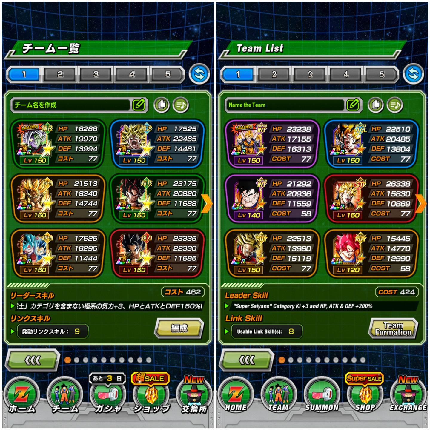Best Team on JP vs Best Team on Global by Tylerthagr8 on DeviantArt