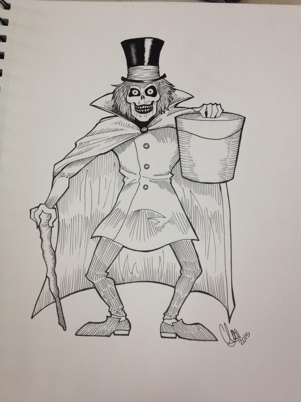 Hatbox Ghost by PsyquedelicSpit on DeviantArt