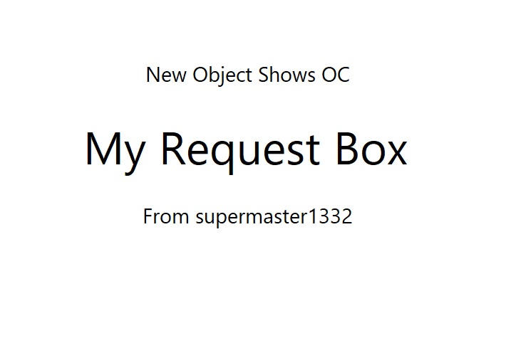 Request Box Base My Request Box by brendhasparrenberger on DeviantArt