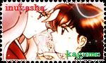 inuyasha and kagome stamp 2