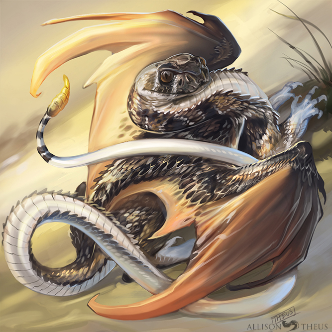 Crotalus draconis? by beastofoblivion