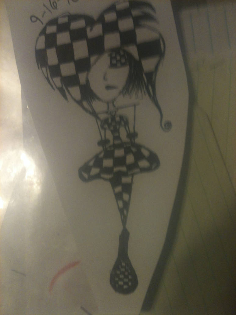 Checker girl by ThekingsWhiz on DeviantArt