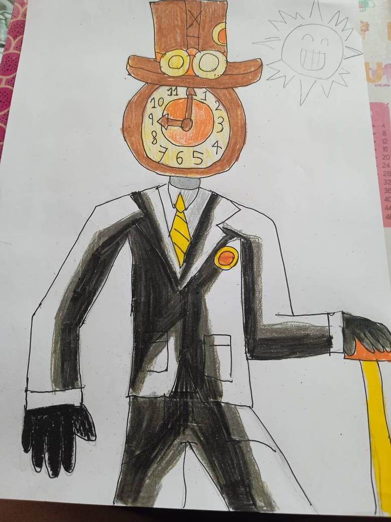 Clock Man Strong Clock man by Tnakon on DeviantArt