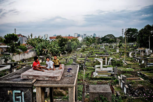 Play Around at The Cemetery