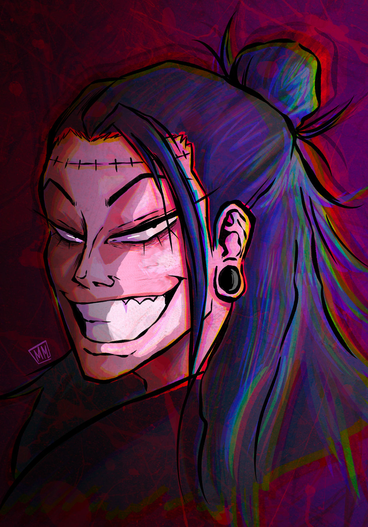 Geto by missmjolnirart on DeviantArt