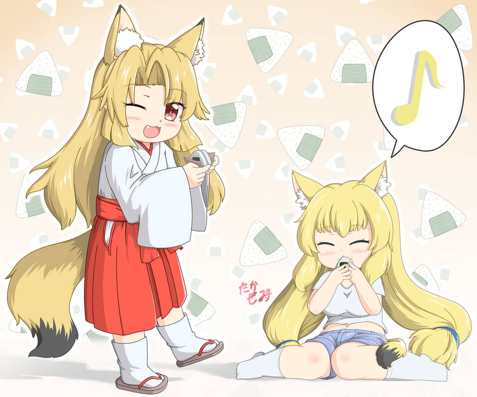 Chibi Rice Rice ball (onigiri)-Chibi Oc- by TAKAZEMI on DeviantArt