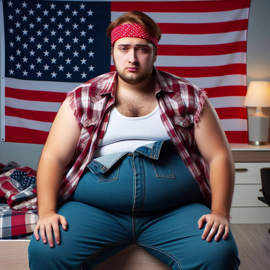 Normal Redneck Redneck loves food by fatlazydumb on DeviantArt