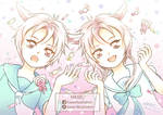 OC Jamew and Mewfa - HASE by hase-illustration