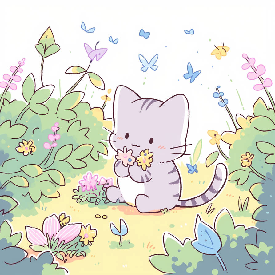 Kawaii-Cute-Kitten-Drawing-anime by Jaidenanimat on DeviantArt