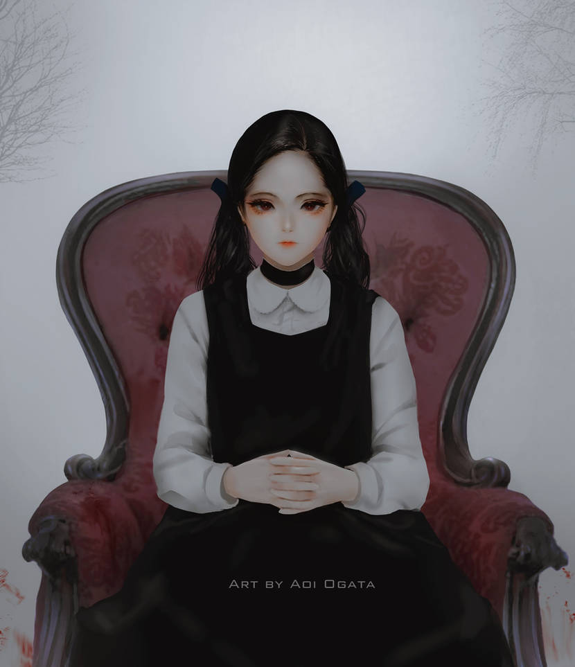 Aoi Ogata - my doomer girl portrait