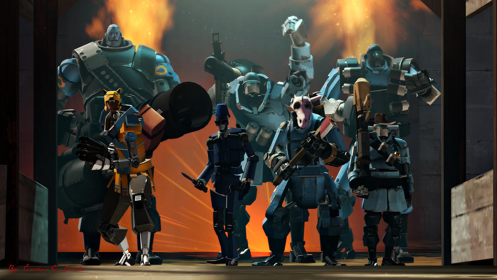 Machine Attack Series, possible comic by Exodus-Drake on DeviantArt