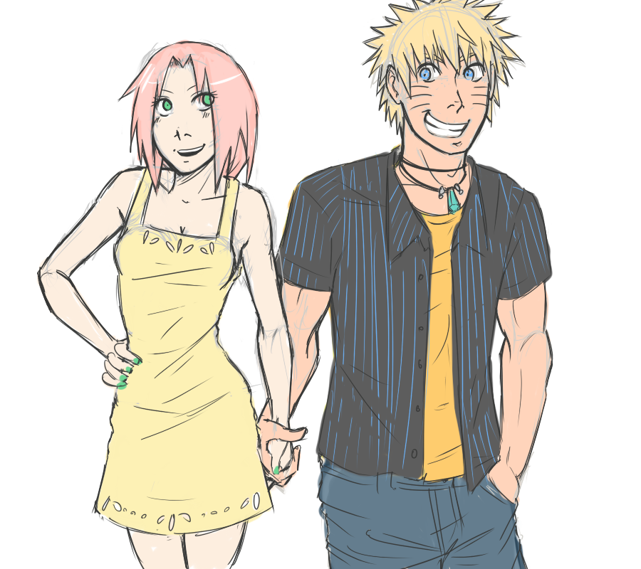 NaruSaku . Hands