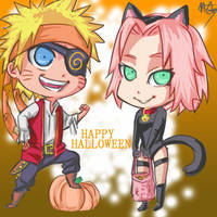 NaruSaku . Boo