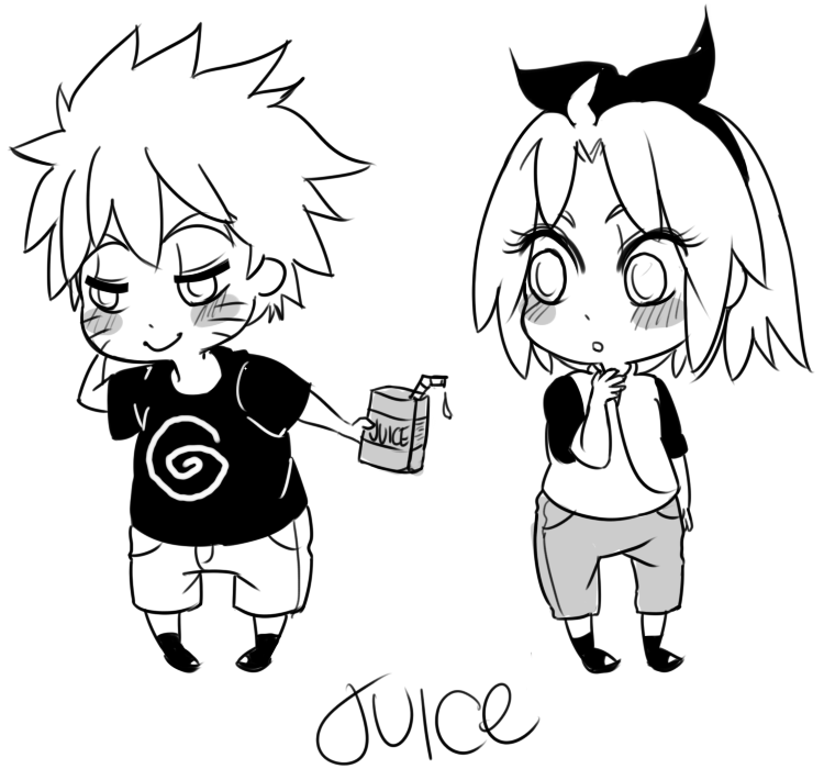 NaruSakuWeek . Juice